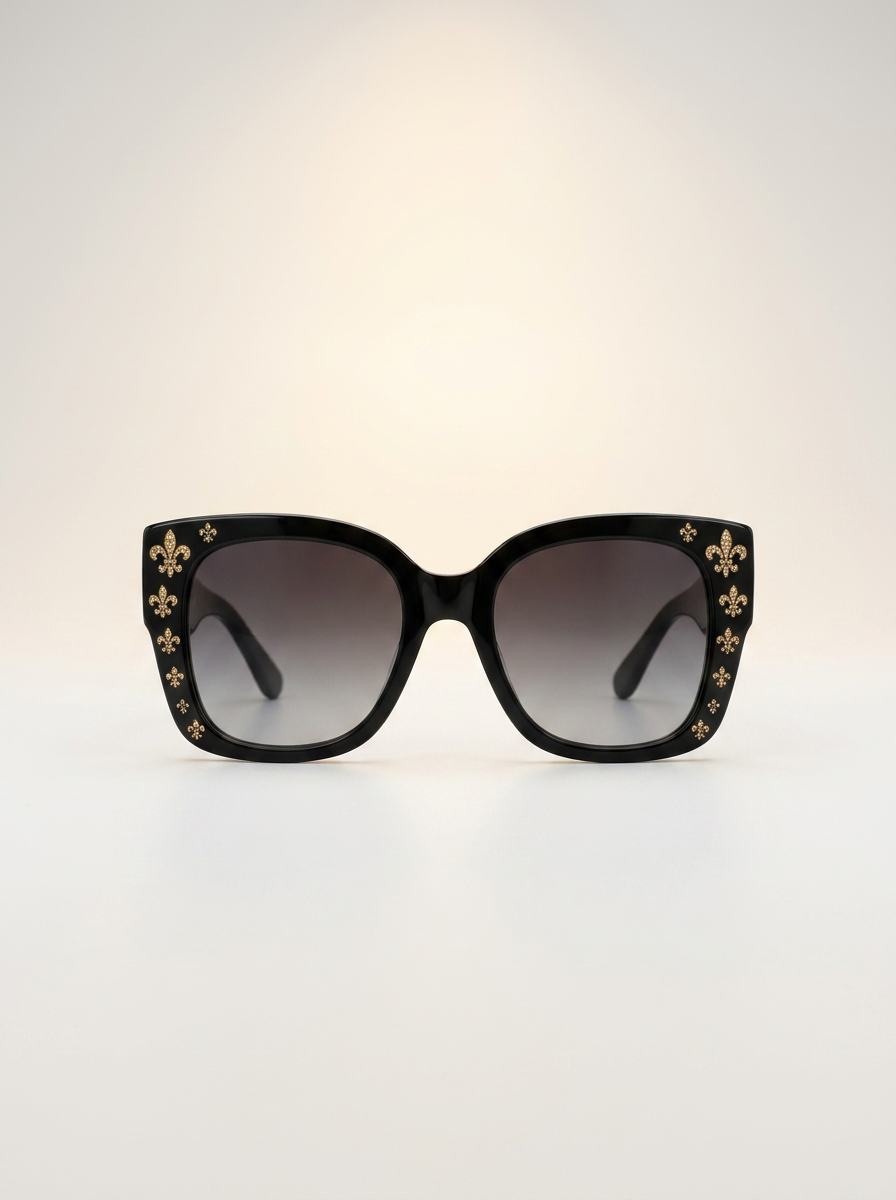 Fleur Noir Sunglasses